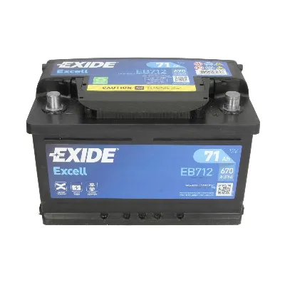 Akumulator za startovanje EXIDE EB712 IC-BBF437