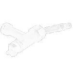 Adapter, glavni cilindar kvačila OE PEUGEOT 1612799880 IC-F8CF0B