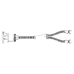 Adapter za kablove, električni komplet JAEGER 541128EJ IC-F4F2BB