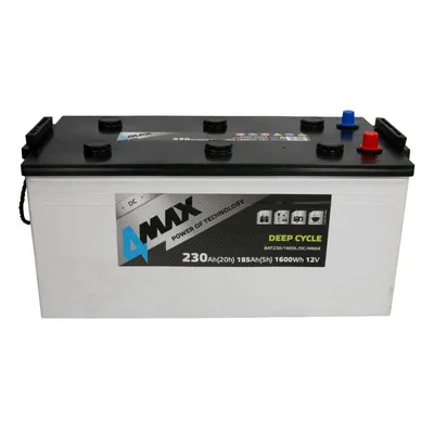Akumulator za napajanje 4MAX 12V 230Ah L+ IC-E75BDF