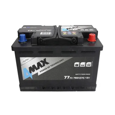 Akumulator za startovanje 4MAX 12V 77Ah 760A D+ IC-E74F57