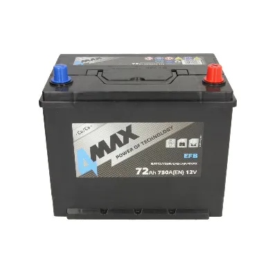 Akumulator za startovanje 4MAX BAT72/750R/EFB/JAP/4MAX IC-G0TQ9K