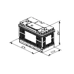 Akumulator za startovanje BOSCH 0 092 T30 500 IC-D96931 Akumulator za startovanje BOSCH 0 092 T30 500 IC-D96931