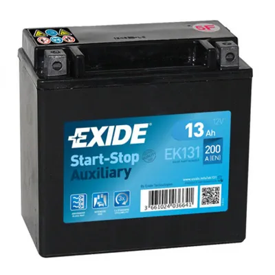Akumulator za startovanje EXIDE 12V 13Ah 200A L+ IC-D740B8