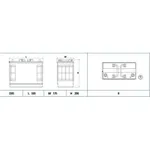 Akumulator za startovanje EXIDE 12V 142Ah 850A D+ IC-BDFA16 Akumulator za startovanje EXIDE 12V 142Ah 850A D+ IC-BDFA16