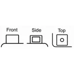 Akumulator za startovanje EXIDE 12V 14Ah 130A D+ IC-BDC0B0