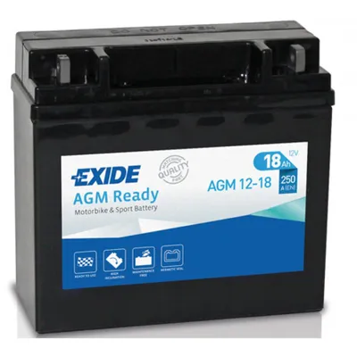 Akumulator za startovanje EXIDE 12V 18Ah 250A D+ IC-BDC082