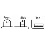 Akumulator za startovanje EXIDE 12V 5Ah 40A D+ IC-BDC0A3