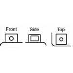Akumulator za startovanje EXIDE 12V 6Ah 100A D+ IC-BDC08E