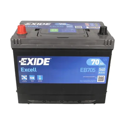 Akumulator za startovanje EXIDE 12V 70Ah 540A L+ IC-BEB47B