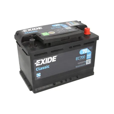 Akumulator za startovanje EXIDE 12V 70Ah 640A D+ IC-BBDD1C