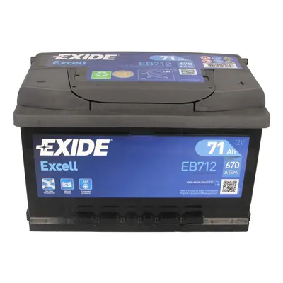Akumulator za startovanje EXIDE 12V 71Ah 670A D+ IC-BBF437