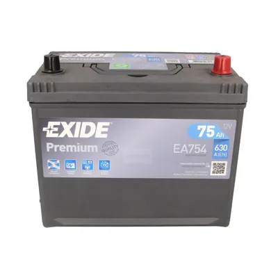 Akumulator za startovanje EXIDE 12V 75Ah 630A D+ IC-CF7FE5
