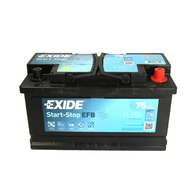Akumulator za startovanje EXIDE 12V 75Ah 730A D+ IC-CF804A