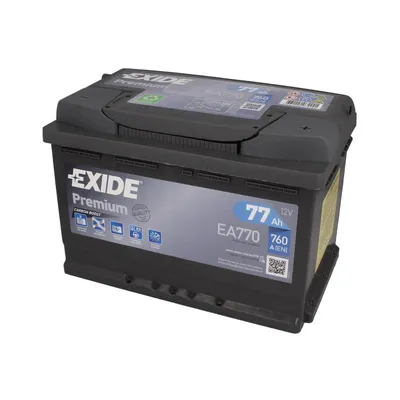 Akumulator za startovanje EXIDE 12V 77Ah 760A D+ IC-BBDC94