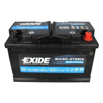 Akumulator za startovanje EXIDE 12V 80Ah 800A D+ IC-C53EE6