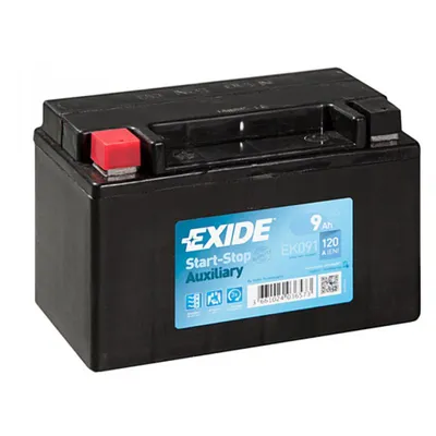 Akumulator za startovanje EXIDE 12V 9Ah 120A L+ IC-D39B80