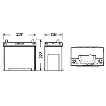 Akumulator za startovanje EXIDE EA456 IC-CF7FFD