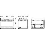 Akumulator za startovanje EXIDE EA601 IC-D4B90F