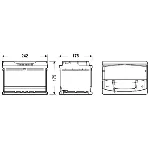 Akumulator za startovanje EXIDE EA612 IC-D43F35