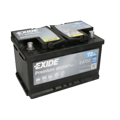Akumulator za startovanje EXIDE EA722 IC-BBDCC5