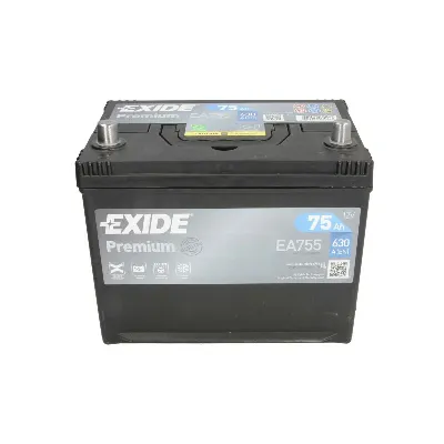 Akumulator za startovanje EXIDE EA755 IC-CF7FE8