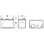 Akumulator za startovanje EXIDE EA955 IC-D39C47