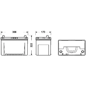 Akumulator za startovanje EXIDE EA955 IC-D39C47