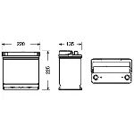 Akumulator za startovanje EXIDE EB451 IC-C12363 Akumulator za startovanje EXIDE EB451 IC-C12363