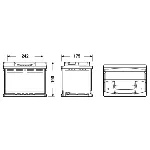 Akumulator za startovanje EXIDE EB621 IC-C27EEB