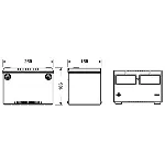 Akumulator za startovanje EXIDE EB708 IC-G0KWJC