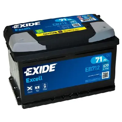Akumulator za startovanje EXIDE EB712 IC-BBF437