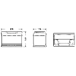 Akumulator za startovanje EXIDE EB740 IC-BBF43C