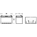 Akumulator za startovanje EXIDE EB954 IC-D36005