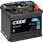Akumulator za startovanje EXIDE EC440 IC-BBDCE7 Akumulator za startovanje EXIDE EC440 IC-BBDCE7