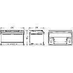 Akumulator za startovanje EXIDE EC652 IC-BBDD18