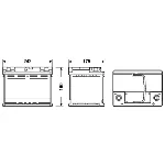 Akumulator za startovanje EXIDE EL600 IC-C2C247
