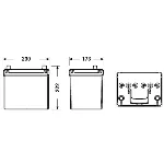 Akumulator za startovanje EXIDE EL604 IC-CF8020