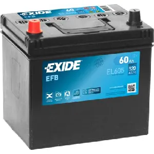 Akumulator za startovanje EXIDE EL605 IC-E6CC40 Akumulator za startovanje EXIDE EL605 IC-E6CC40