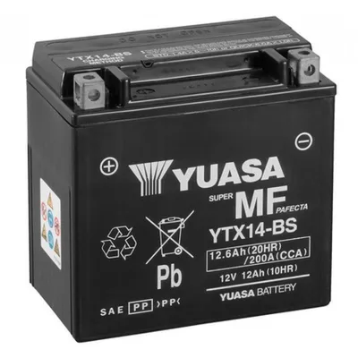 Akumulator za startovanje YUASA 12V 12.6Ah 210A L+ IC-AE13BC