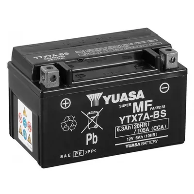Akumulator za startovanje YUASA 12V 6.3Ah 105A L+ IC-AE13B4