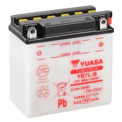 Akumulator za startovanje YUASA 12V 8.4Ah 75A D+ IC-AE1394