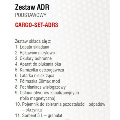 Alat CARGO-SET-ADR3 IC-C4E8C4