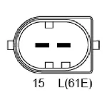 Alternator BOSCH 0 986 041 750 IC-AF98A1