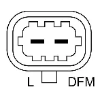 Alternator BOSCH 0 986 044 010 IC-D1F472 Alternator BOSCH 0 986 044 010 IC-D1F472