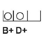 Alternator BOSCH 0 986 049 081 IC-D1F515