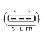 Alternator BOSCH 0 986 082 820 IC-E1F070