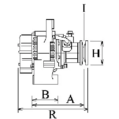 Alternator CARGO CAR111405 IC-G0W3UQ