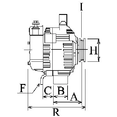 Alternator CARGO CAR111518 IC-G0W3CC