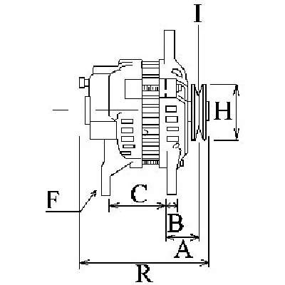 Alternator CARGO CAR111937 IC-G0WFVM